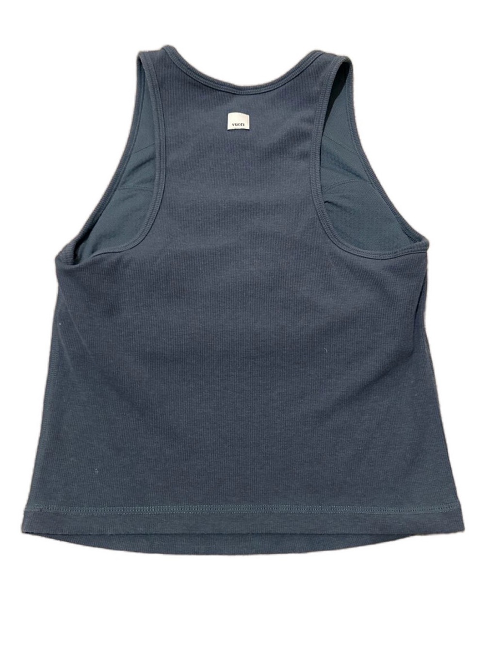 Vuori Pose Plyo Tank Cropped Bra Top Blue / Gray Size XS - Picture 3 of 3